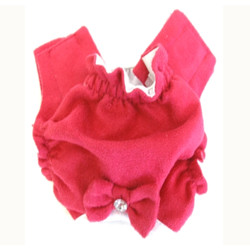 Panties - Hot Pink Suede