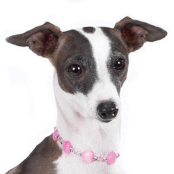 Necklace Hearts - Pink