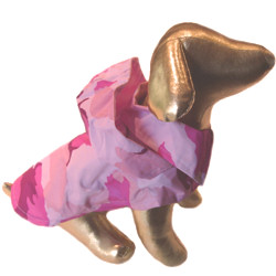 Camo Rain Coat - Pink