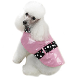 Rain Coat - Pink & Polka Dots