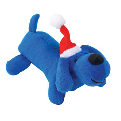 Santa Puppy - Blue