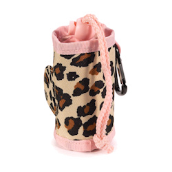 Poop Bags Holder - Pink / Leopard