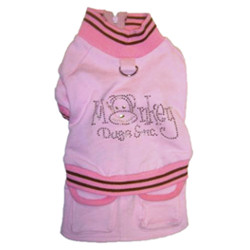 Sweatshirt / Dress - Pink with Monkey logo