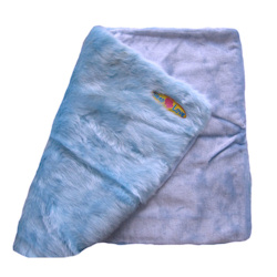 Furry Blanket - Blue