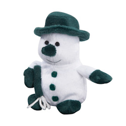 Plush Snowman - Green