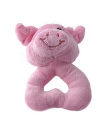 Plush Puppy Toy - Pig