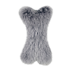 Furry Bone Toy - Black