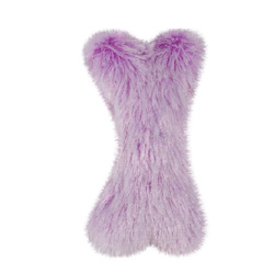 Furry Bone Toy - Purple