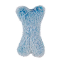 Furry Bone Toy - Blue