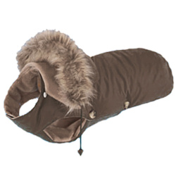 Dog Coat - Chocolate Brown