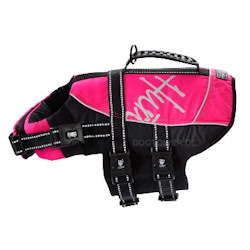 Hundflytvst - Hurtta Pro Collection - Neon Pink