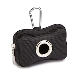 Classic Design Waste Bags Holder - Black