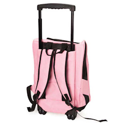 Rolling Backpack - Pink
