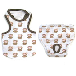 Tank & Panties set - Monkey Daze Monkeys