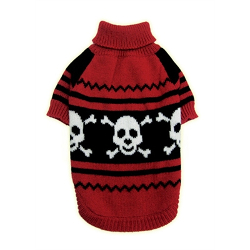 HAPPY SKULL SWEATER (Mirage Pet Products)