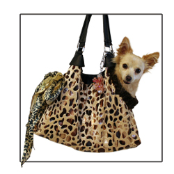 DOG TOTE PET CARRIER - TAN (Mirage Pet Products)
