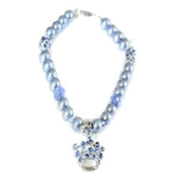Necklace Crown - Blue