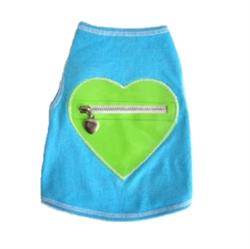Heart Pocket - Blue