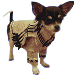 Knitted Sweater - Beige