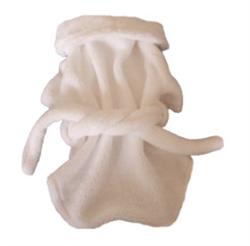 Luxury Chenille Bathrobe - White