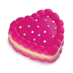 Sugar Pie Latex Heart - Hot Pink
