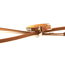 Exclusive Leather Collar & Leash Set - Beige