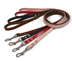 Leather Leash - Brown